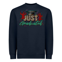 Navy just graduated Heavyweight Sweatshirt - Zillion Design Studio