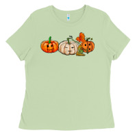 Matcha pumpkins face Ladies Tee - AdoDesignShop