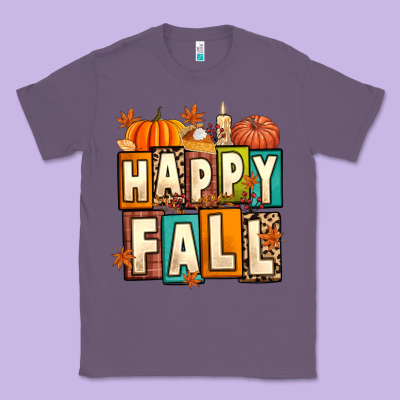 Happy Fall Classic Tee Designed By Artiststas