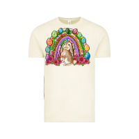 Vintage Arctic Easter rainbow Bunny Easter Day Vintage Tee - Neo Western