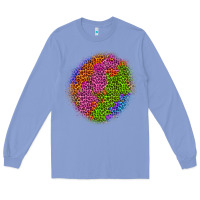 Colony Blue halloween leopard patch 5 Long Sleeve Tee - BundleAndBundleShop