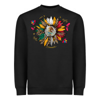 Black mexican sunflower Heavyweight Sweatshirt - CTS Tumbler Store