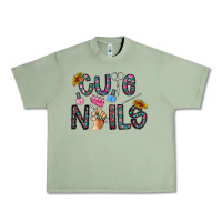Oil Green cute nails Urban Heavy Tee - CowhideDigitalArt