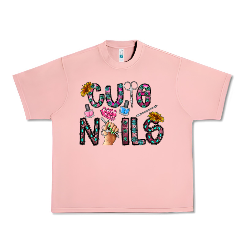 Cute Nails Urban Heavy Tee by CowhideDigitalArt | Teevron