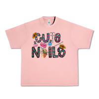 Salmon cute nails Urban Heavy Tee - CowhideDigitalArt