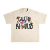 Sandshell cute nails Urban Heavy Tee - CowhideDigitalArt