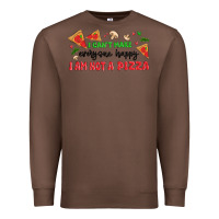 Chestnut i cant make everyone happy i an not a pizza Premium Sweatshirt - MaliasSmallBusiness