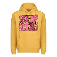 Mustard Breast Cancer Awareness mama Premium Hoodie - LillyAllenDesigns