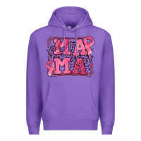 Purple Breast Cancer Awareness mama Premium Hoodie - LillyAllenDesigns