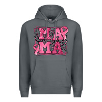Rock Breast Cancer Awareness mama Premium Hoodie - LillyAllenDesigns