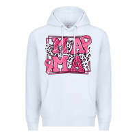 White Breast Cancer Awareness mama Premium Hoodie - LillyAllenDesigns