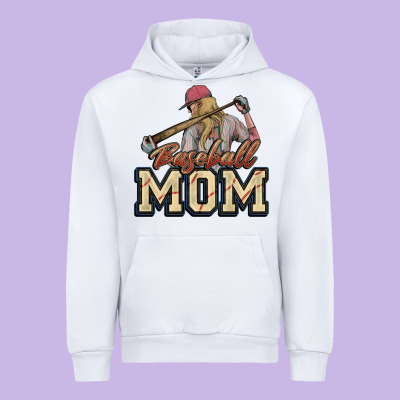 Baseball Mom Urban Hoodie Designed By Nancycooperartshop
