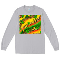 Moon Dust st patricks coin and shamrock Long Sleeve Tee - AdoDesignShop