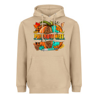 Mushroom Phlebotomist pumpkin Heavyweight Hoodie - NancyCooperArtShop