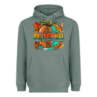 Sage Phlebotomist pumpkin Heavyweight Hoodie - NancyCooperArtShop