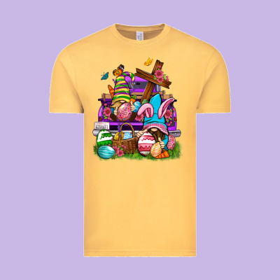 Easter Gnomies Truck Easter Day Vintage Tee Designed By Neo Western