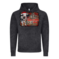 Vintage Black all i want for christmas is a cow aztec Vintage Hoodie - RanaPortraitStore