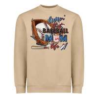 Mushroom livin' that baseball mom life Heavyweight Sweatshirt - Zillion Design Studio