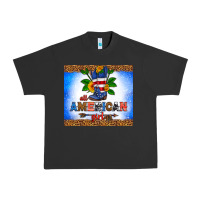 Pigment Black all American girl Urban Heavy Tee - HRA Design Shop
