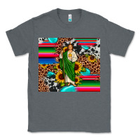 Charcoal Heather san judas leopard cowhide gemstone Classic Tee - JahusDesignShop