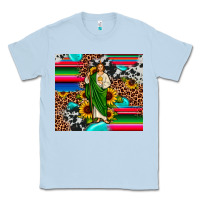 Dusty Blue san judas leopard cowhide gemstone Classic Tee - JahusDesignShop