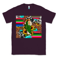 Plum san judas leopard cowhide gemstone Classic Tee - JahusDesignShop