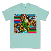 Seafoam san judas leopard cowhide gemstone Classic Tee - JahusDesignShop
