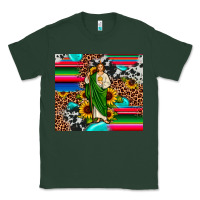 Sports Green san judas leopard cowhide gemstone Classic Tee - JahusDesignShop