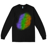 Black halloween leopard patch 4 Long Sleeve Tee - BundleAndBundleShop
