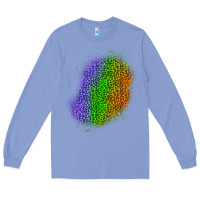 Colony Blue halloween leopard patch 4 Long Sleeve Tee - BundleAndBundleShop