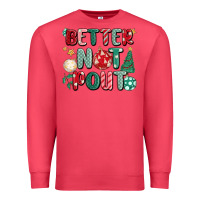 Cardinal better not pout Premium Sweatshirt - MaliasSmallBusiness