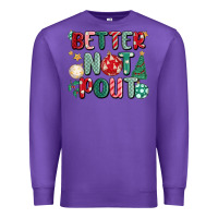 Purple better not pout Premium Sweatshirt - MaliasSmallBusiness