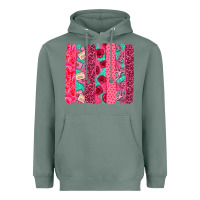 Sage valentines day brushstroke Heavyweight Hoodie - NancyCooperArtShop