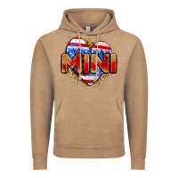 Vintage Coffee American mini heart Vintage Hoodie - Zillion Design Studio