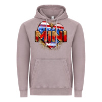 Vintage Zinc American mini heart Vintage Hoodie - Zillion Design Studio