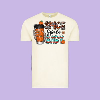 Spice Spice Baby Vintage Tee Designed By Cowhidedigitalart