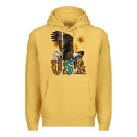 Western Usa Eagle 4th Of July Premium Hoodie | Teevron