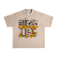 French Oak nurse life Urban Heavy Tee - FaDigitalArtStudio