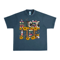 Midnight Navy nurse life Urban Heavy Tee - FaDigitalArtStudio