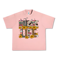 Salmon nurse life Urban Heavy Tee - FaDigitalArtStudio