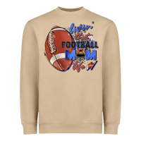 Mushroom livin' that football mom life Heavyweight Sweatshirt - Zillion Design Studio