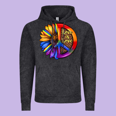 Love Is Love Vintage Hoodie Designed By Jahusdesignshop