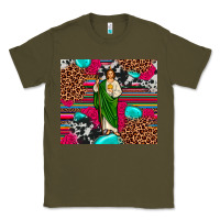 Army Green san judas leopard cowhide tumbler Classic Tee - JahusDesignShop