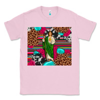 Bubblegum Pink san judas leopard cowhide tumbler Classic Tee - JahusDesignShop