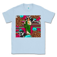 Dusty Blue san judas leopard cowhide tumbler Classic Tee - JahusDesignShop