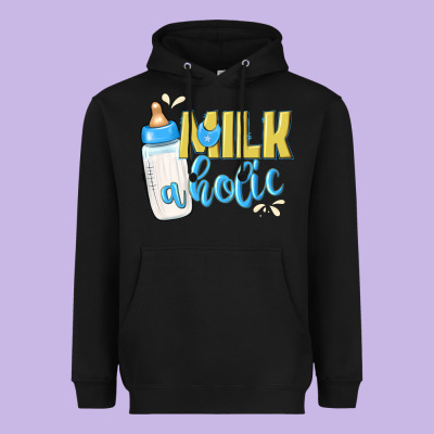 Milkaholic Boys Heavyweight Hoodie Designed By Nancycooperartshop