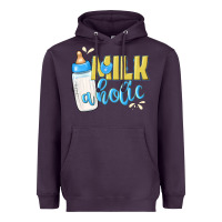 Plum milkaholic boys Heavyweight Hoodie - NancyCooperArtShop