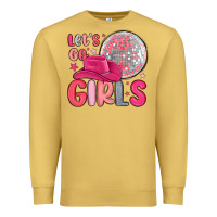Antique Gold let s go girls Premium Sweatshirt - MaliasSmallBusiness
