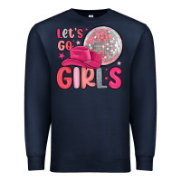 Navy let s go girls Premium Sweatshirt - MaliasSmallBusiness