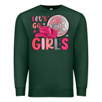 Sports Green let s go girls Premium Sweatshirt - MaliasSmallBusiness